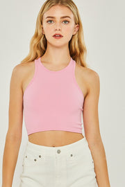 Ribbed Tank - Blush Pink