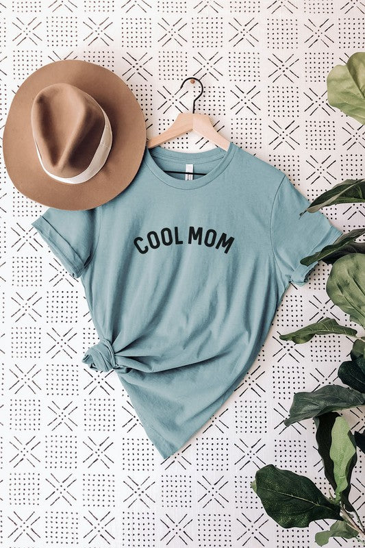 Cool Mom Tee - Blue Lagoon